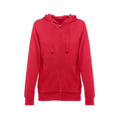 THC AMSTERDAM WOMEN. Women's hoodie in cotton and polyester with full zip